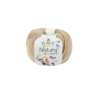 Imagen de DMC Natura Just Cotton Ovillo para tricot y crochet 100% algodón Ideal decoración prendas de vestir 50g 155m 65 colores