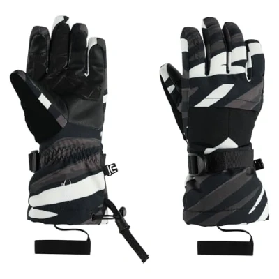 Imagen de Spyder Guantes De Esquí Synthesis, Niña, Tiger Polar, L