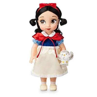 Imagen de Disney Store: muñeca de Princesa niña Coleccionable Blancanieves (colección Animators), 39 cm, Pelo enraizado y Traje realistas, Juguete pájaro en Raso Acolchado, para Mayores 3 años