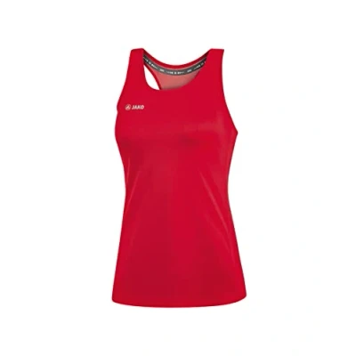 Imagen de JAKO Camiseta de Tirantes para Mujer Run 2.0, Mujer, Anchos, 6075, Rojo, 34