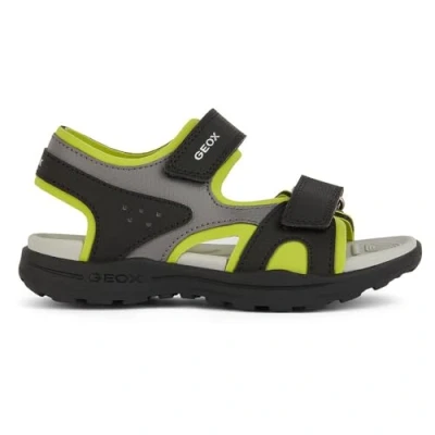 Imagen de Geox J Vaniett Boy C, Sandalia, Negro Lima, 26 EU
