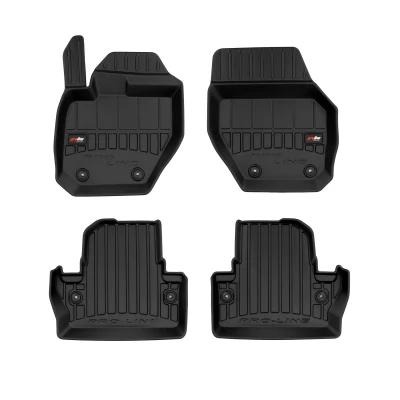 Imagen de FROGUM proLine 3D 3D425682 Juego de alfombrillas suelo Caucho delante y detrás 4 negro Adaptado VOLVO: V60 I