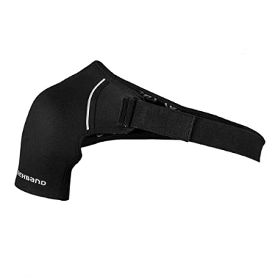 Imagen de Rehband QD Shoulder Support, Hombreras, Hombreras de neopreno, deportivas, Color:Negro, Talla:S, Lado:Derecho