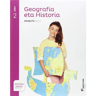 Imagen de Geog E Histo 2º Dbh + Koad Eusk Euskera Ed 2016