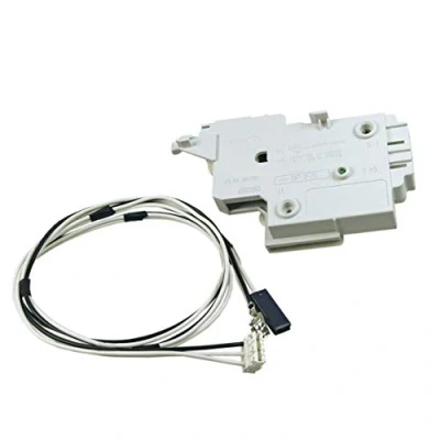 Imagen de Whirlpool Indesit BPP/5 481010474505 interruptor para puerta lavadora C00316638 seguro de con cable
