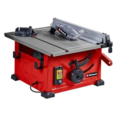 Imagen de Einhell TC TS 8 Sierra circular sobre mesa (1200 W, altura de corte 45 mm, hoja Ø 210 tope angular, paralelo, conexión para aspiradora en el edificio)