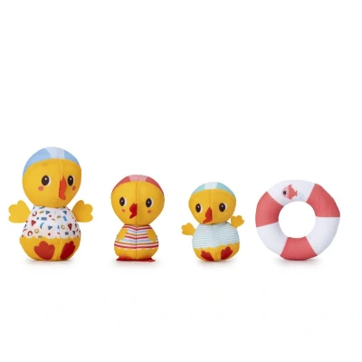 Imagen de 3 Patitos de Baño Aprendiendo a Nadar