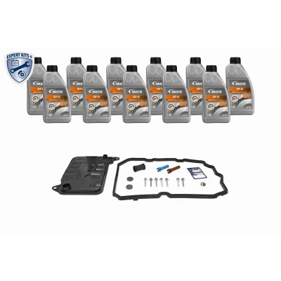 Imagen de VAICO V30 3695 XXL Kit piezas, cambio aceite caja automática Con accesorios, junta anular, cant. de para descarga