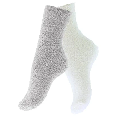 Imagen de Vincent Creation Pack de 4 pares calcetines para dormir suaves en varios color con y sin rayas