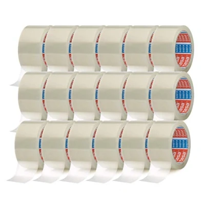 Imagen de tesa cinta adhesiva del paquete (66 m x 50 mm) (18 Rollos/transparente)