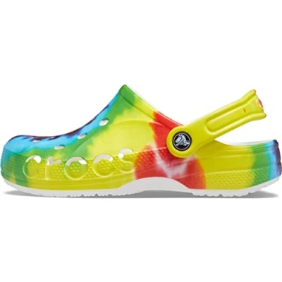 Imagen de Crocs Baya Graphic Clog, Zuecos Unisex adulto, Multi/Tie Dye, 36/37 EU