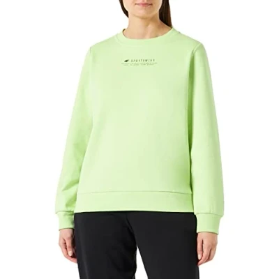 Imagen de 4F H4Z22 BLD020 Sweatshirt, Canary Green, L para Mujer