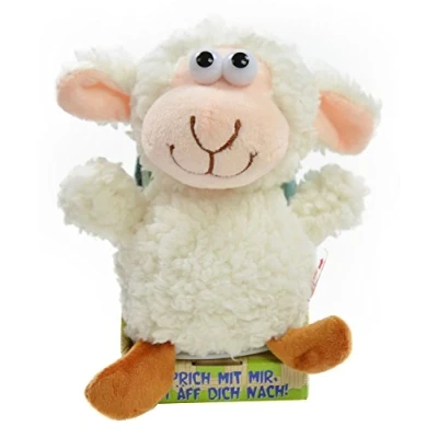 Imagen de Kögler 75657 Laber Lanuda Oveja BUBI, el Todo nachplappert Peluche