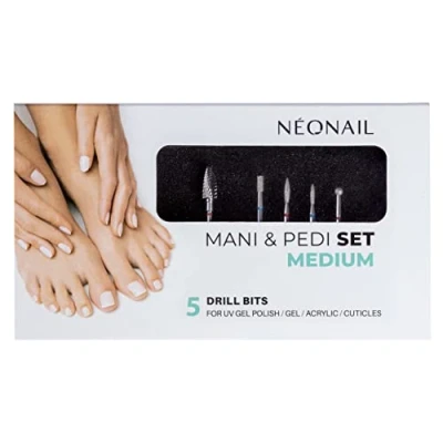 Imagen de NEONAIL Kit de Fresas MEDIUM Uñas Semipermanentes Gel Manicura Semipermanente Torno Para Set y Pedicura Podologia