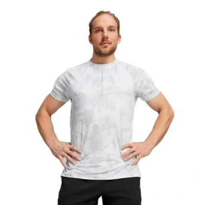 Imagen de PUMA Yogini Lite AOP tee, Unisex, Niebla Plateada, M