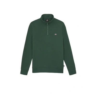 Imagen de DICKIES SUDADERA VERDE QUARTER ZIP OAKPORT S