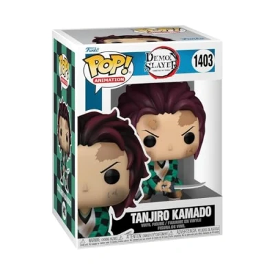 Imagen de Funko Pop! Animation: Demon Slayer Tanjiro Kamado (Training) Guardianes de la Noche Figura Vinilo Coleccionable Idea Regalo Mercancia Oficial Juguetes para Niños y Adultos
