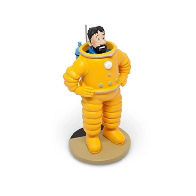 Imagen de Moulinsart Figura de colección Tintín Haddock cosmonauta 15cm 42200 (2016)