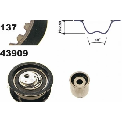 Imagen de MAPCO 73808 Kit de correa distribución 137 SEAT: Ibiza 2, Alhambra I, Córdoba I Berlina, FORD: Galaxy Mk1 MPV, VOLKSWAGEN: Sharan Caddy 2