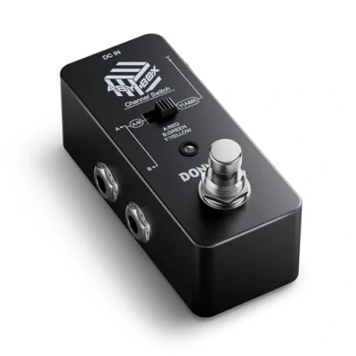Imagen de Donner ABY Box Line Selector AB Switch Mini Guitarra Efecto Pedal True Bypass