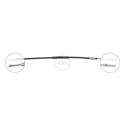 Imagen de A.B.S. K15587 Cable de Freno Mano 706 para dirección izquierda/derecha PEUGEOT: 406 Berlina, Familiar, Coupé