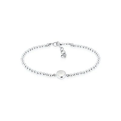 Imagen de Elli Plata de Ley 925 Piedra Luna Minimal Basic Classic 0211511616_16, 16 cm, ley, Moonstone