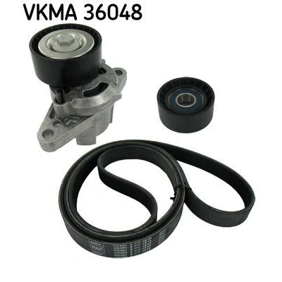Imagen de SKF VKMA 36048 Juego de correas trapeciales poli V RENAULT: LAGUNA 2, 3 Grandtour, 3, DACIA: Logan I Berlina, MCV