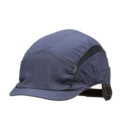 Imagen de 3M™ First Base™ 3 Gorra de protección 2021101, Extra, azul marino, visera recortada, 55 mm