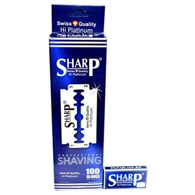 Imagen de Razor Blades Club 100 cuchillas de afeitar Sharp Hi Platinum