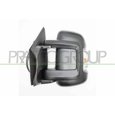 Imagen de Espejo retrovisor Prasco FT9307008 con sensor izquierda negro manual brazo corto de espejo, no tintado FIAT: Ducato III Furgón