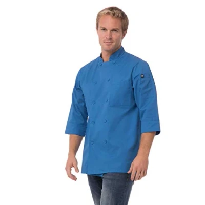 Imagen de Colour by Chef Works Jlclblu2xl chefs chaquetas para hombre, azul, XXL UK