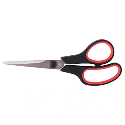 Imagen de D.RECT SG 160 Tijeras Multiusos con Mango Suave y Cómodo 16cm de corte para papel cintas