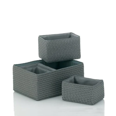 Imagen de Kela Juego de cestas Rimossa 5 Piezas. Gris, Gray, One Size