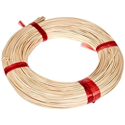 Imagen de Rayher Rollo ratán natural, 1A Nr.0, 125 g, aprox. 140 m, 1,4 mm ø, manualidades, cestería, 6502000