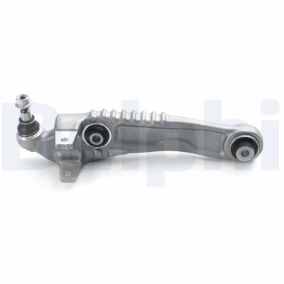 Imagen de DELPHI TC4456 Barra oscilante, suspensión de ruedas con rótula suspensión/carga izquierda, Eje delantero Brazo oscilante longitudinal Aluminio