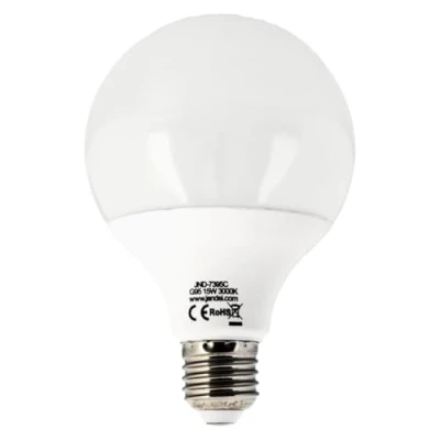 Imagen de Jandei Bombilla LED Globo, G95 Rosca E27, 15W, CRI&gt; 80 (equivalente a 100W) Luz Blanca Cálida 3000K. Perfectos para Salón, Restaurante, Escalera, Garaje, Obra, Nave, Navidad. Ahorro de energía.