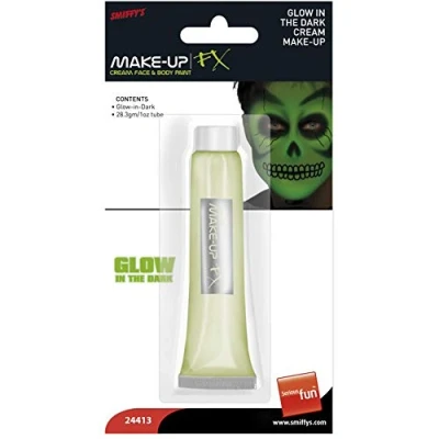 Imagen de Smiffys Crema de brillo en la oscuridad, tubo 28ml/1 onza
