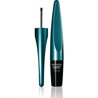 Imagen de REVLON ColorStay Exactify Liquid Liner, Mermaid Blue 0.034 fl. oz. (1 ml)