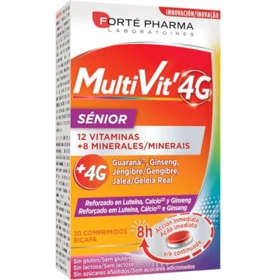 Imagen de Forte Pharma Multivit 4 G Senior 30 Comprimidos