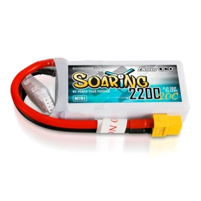 Imagen de Gens ace Batería Lipo 3s 20C 2200mAh 11.1V Corta con XT60 para RC Heli Airplane Quadcopter Car Multi Motor Helicopter DIY Hobby