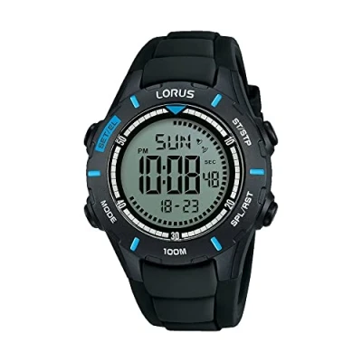 Imagen de Lorus Reloj Cronógrafo para Niños de Digital con Correa en Silicona R2367MX9