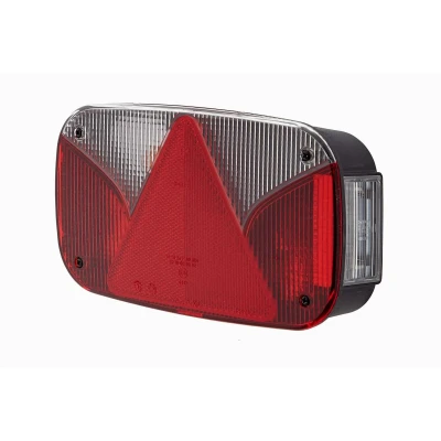 Imagen de HELLA 2VB 998 232 131 Piloto posterior izquierda blanco/rojo negro para remolque, con lámpara