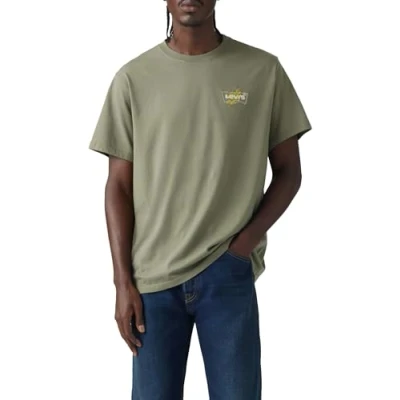 Imagen de Levi&#039;s SS Relaxed Fit tee Camiseta, Ssnl BW Cacti Logo D, XXL Hombre
