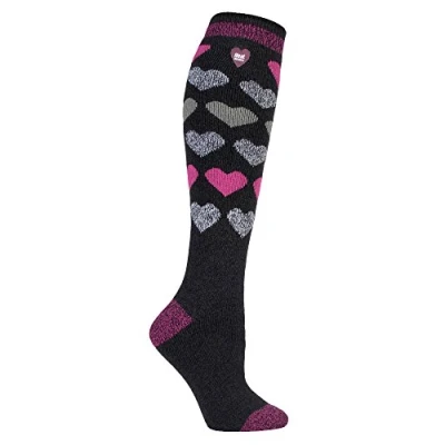 Imagen de HEAT HOLDERS Lite Calcetines térmicos de invierno para mujer (extra largos, hasta la rodilla, 1,6 tog), Sutton, 4 8
