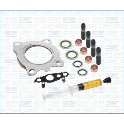 Imagen de AJUSA JTC11785 Juego de montaje, turbocompresor with studs, syringe oil con juntas instrucciones montaje FORD: MONDEO 4 Stufenheck