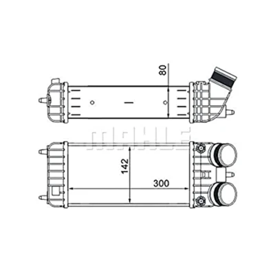 Imagen de MAHLE ORIGINAL CI 418 000S Intercooler IVECO: DAILY 6 Pritsche/Fahrgestell, , 5 CITROËN: DS3 Hatchback