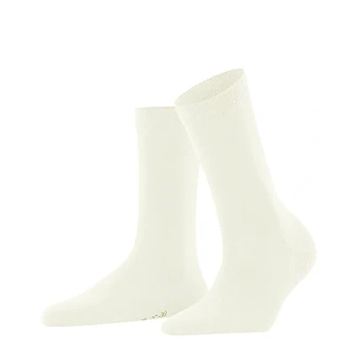 Imagen de FALKE Softmerino W SO lana algodón unicolor 1 par, Calcetines Mujer, Blanco (Off White 2040), 37 38