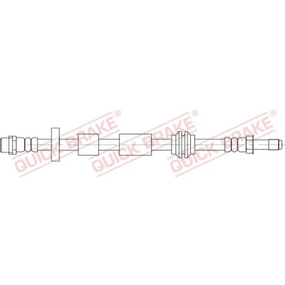 Imagen de QUICK BRAKE 32.836 Latiguillos de Freno 408 M10x1 VOLVO: V40 Hatchback