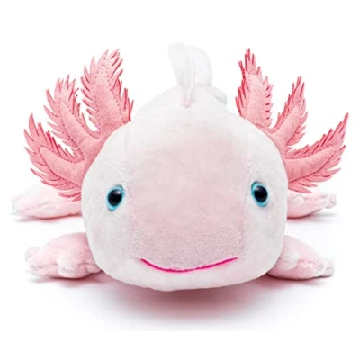 Imagen de Uni Toys Axolotl 32 cm (Longitud) Animal acuático Peluche de Peluche.