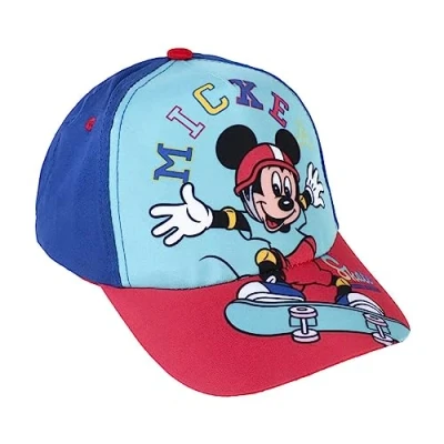Imagen de Set Gafas de Sol y Gorra Mickey Mouse Talla 2 a 5 Años Protección UV 400 Filtro Categoría 3 Infantil con Velcro Ajustable Producto Original Diseñado en España